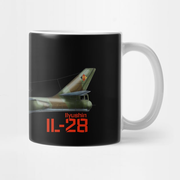 Ilyushin Il-28 (Beagle) by BearCaveDesigns